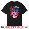 Red White And Cute Axolotl Patriotic Fourth Of July Shirt