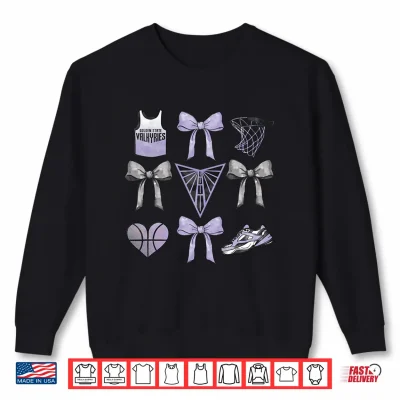 Sweatshirt WNBA Golden State Valkyries Bow Grid Shirt