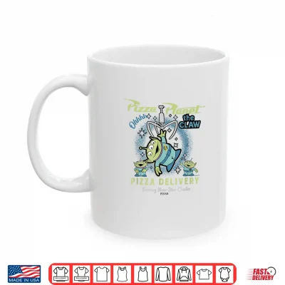 Mug Disney Pixar Toy Story Pizza Planet The Claw Alien Shirt