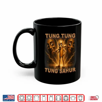 Mug Tung Tung Tung Sahur is Calling Italian Brainrot Meme Kid Shirt