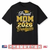 Proud Mom Of A 2026 Graduate Senior 2026 Grad Family Shirt