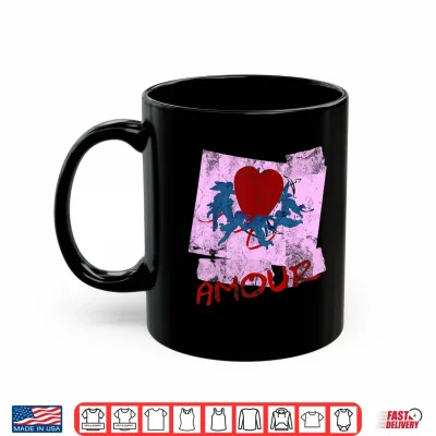Mug Amour Cherub Vintage Retro Beat It 1980s Love Dance Costume Shirt