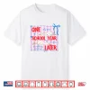 Striped One School Year Later Funny Goose End Of School Year Shirt