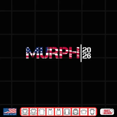 Design Murph 2026 American Flag Shirt