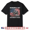 Memorial Day Remember And Honor Patriotic Us Flag Military Shirt