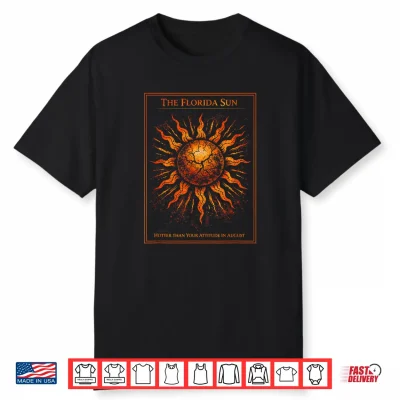 The Florida Sun Tarot Card Summer Shirt