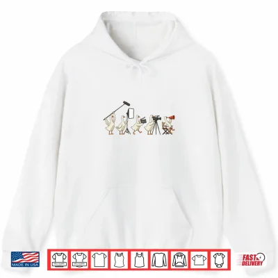 Hoodie Goose Movie Crew Filmmaking Director Camera Shirt