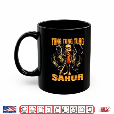 Mug Tung Tung Tung Sahur is Calling Funny Italian Brainrot Meme Shirt