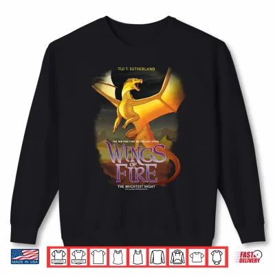 Sweatshirt Wings of Fire The Brightest Night Cover Performance Shirt