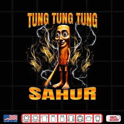 Design Tung Tung Tung Sahur is Calling Funny Italian Brainrot Meme Shirt