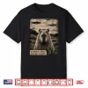 Funny Capybara Graphic Tee Alien Ufo Vintage Shirt