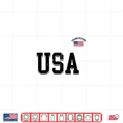Design Figure Skating USA figure skater Shirt