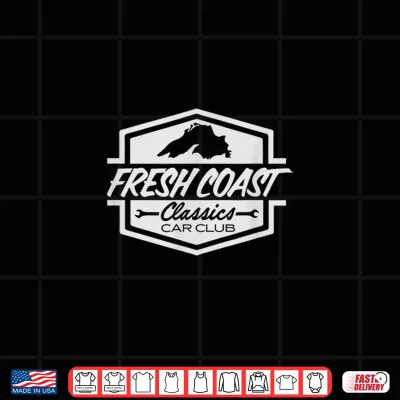 Design Fresh Coast Classics Car Club Shirt