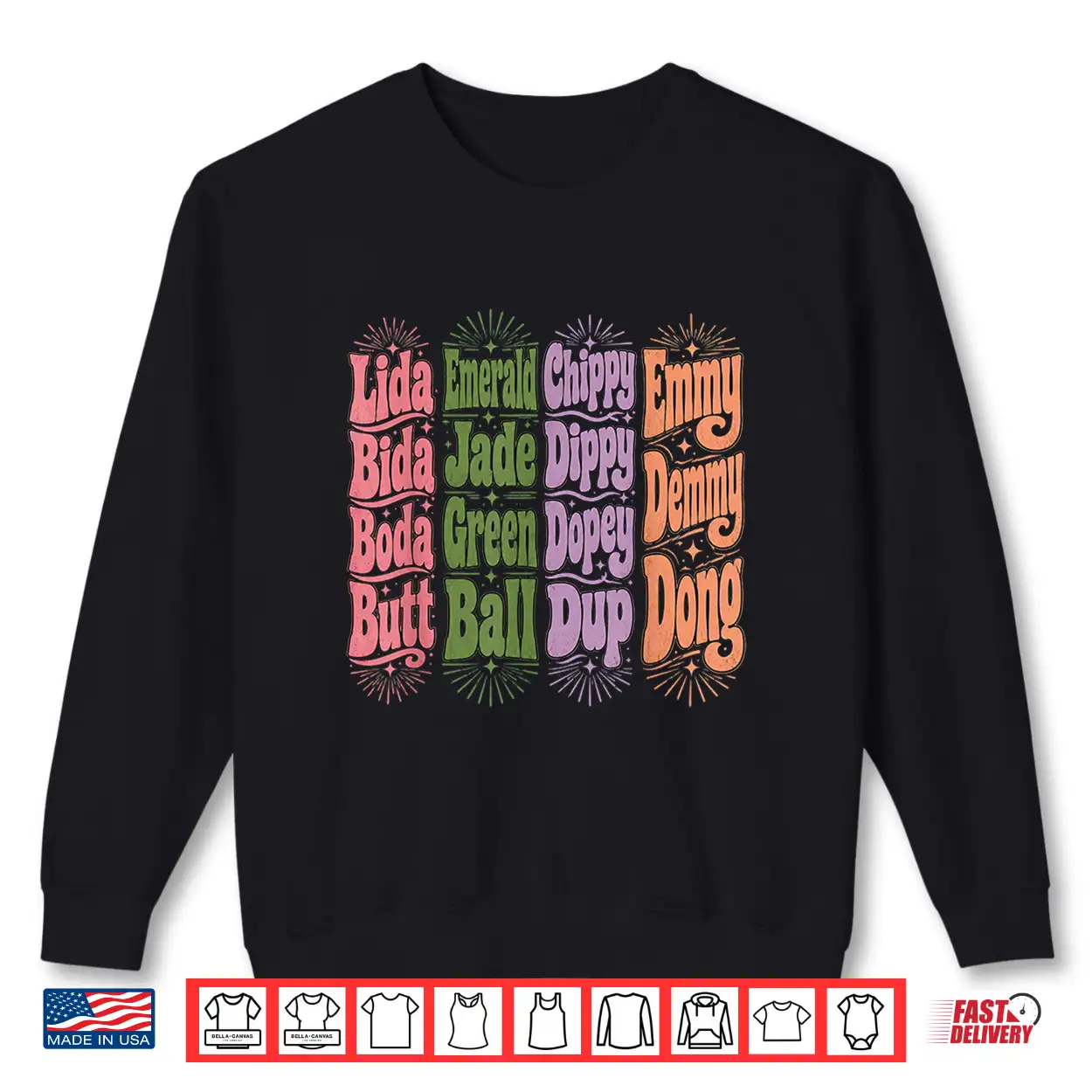 Lida Bida Boda Butt Emerald Jade Green Ball Shirt Lida Bida Boda Butt Emerald Jade Green Ball Shirt