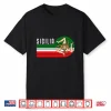 Sicilia Flag Sicily Palermo Italy Performance Shirt
