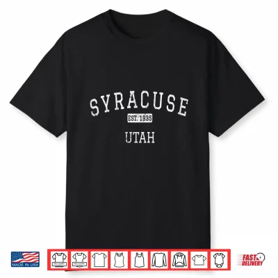 Syracuse Utah Ut Vintage Performance Shirt