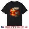 Bruh Cat Meme Funny Kids Meme Slang Trendy Viral Joke Shirt