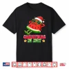 Christmas In July Funny Watermelon Santa Hat Summer Vacation Shirt