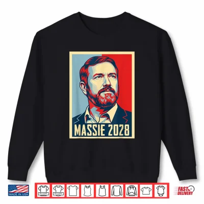 Sweatshirt Hope Massie 2028 for President Thomas Massie 2028 Shirt