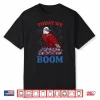 Retro Funny 4Th Of July Eagle Beer Today We Boom Fireworks Shirt