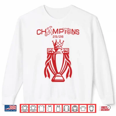 Sweatshirt Arsenal Premier League Champions 25 26 Shirt