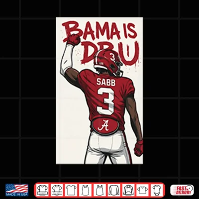 Design Amari Sabb Alabama Crimson Tide Bama Is DBU Shirt