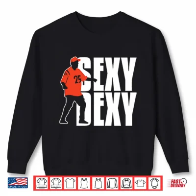 Sweatshirt Dexter Lawrence Sexy Dexy 25 Draft Pick Shirt