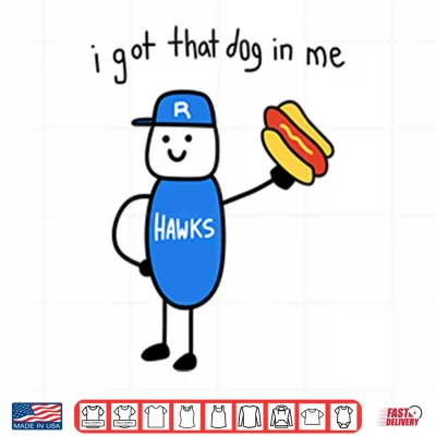 Design I Got That Dog In Me Edmonton Riverhawks Shirt