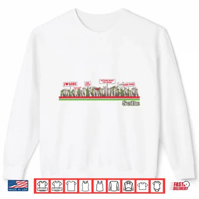 Sweatshirt I Love SoBe SoBe Free Shirt