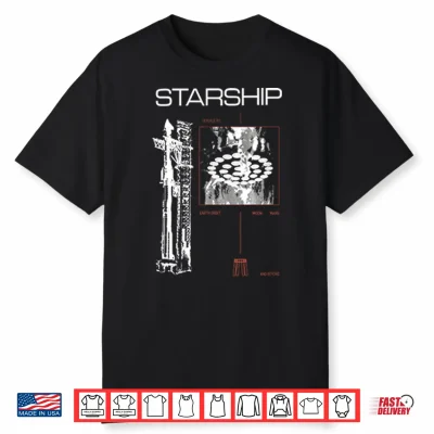 Spacex Starship Shirt