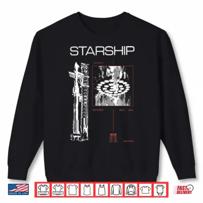 Sweatshirt SpaceX Starship Shirt