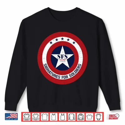 Sweatshirt Signatures For Soldiers Shirt