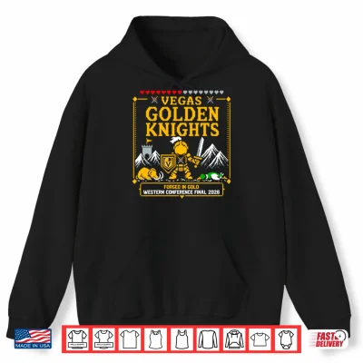 Hoodie Vegas Golden Knights 2026 Western Conference Final Shirt