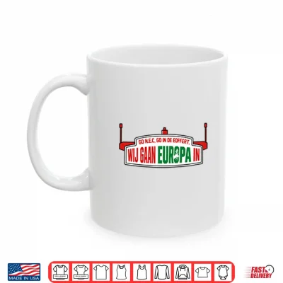 Mug We Are Going To Europe NEC Nijmegen Shirt
