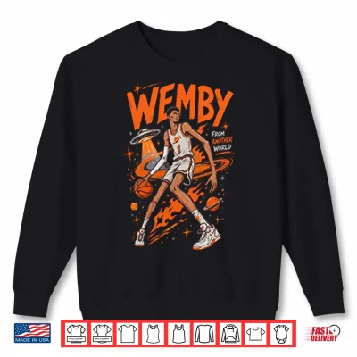 Sweatshirt Wemby From Another World Shirt