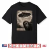 Funny Bigfoot Graphic Tee Alien Ufo Vintage Evidence Photo Shirt