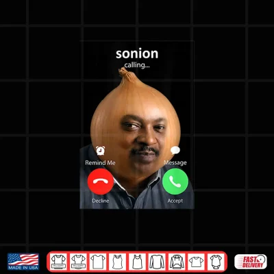 Design Funny Sonion Calling Tuff Meme GenZ Shirt Shirt