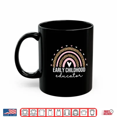 Mug Mens Early Childhood Educator Education for Women ECE Teacher Fun Performance Shirt