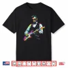 Rave President Abe Lincoln Playing Guitar Graphic Edm Art Shirt