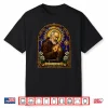 Saint Padre Pio Catholic Devotional Gothic Mosaic Icon Art Shirt