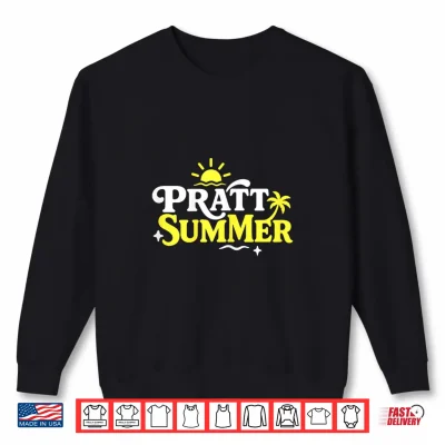Sweatshirt Pratt Summer Graphic Design Shirt