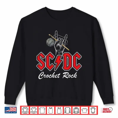 Sweatshirt Crochet Yarn Lover Shirt 1