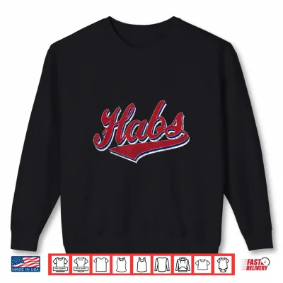 Sweatshirt Retro Habs Shirt 1