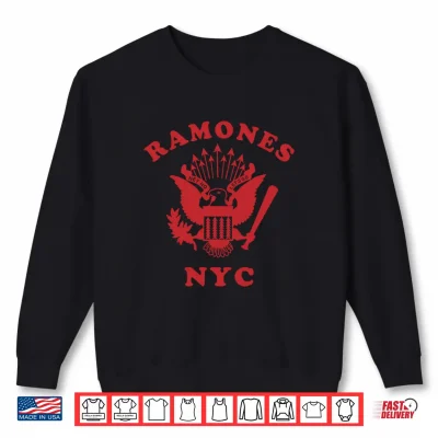 Sweatshirt Ramones NYC Shirt 1