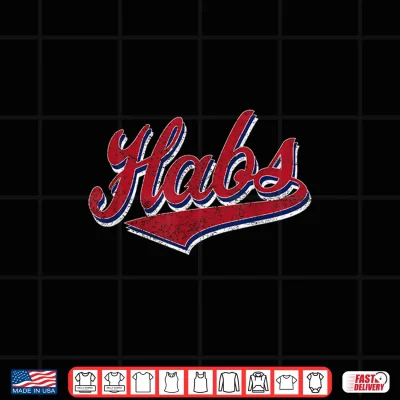 Design Retro Habs Shirt 1