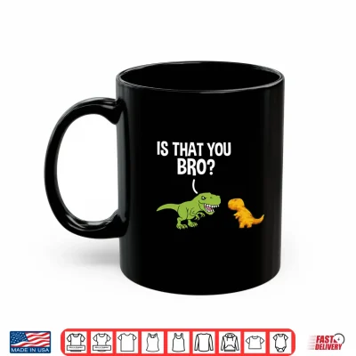 Mug Mens Dino Nuggets is that You Bro Dinosaur Chicken Nugget Performance Shirt