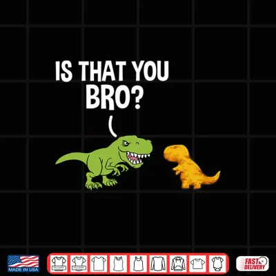 Design Mens Dino Nuggets is that You Bro Dinosaur Chicken Nugget Performance Shirt