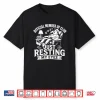 Official Member Of Club Just Resting My Eyes Dad Shirt