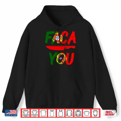 Hoodie Mens FACA You Portugal Portuguese Chefs Knife Pride Funny Performance Shirt