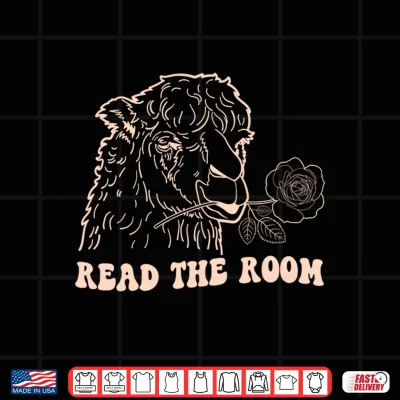 Mens Read The Room Performance Shirt 4 Design Mens Read The Room Performance Shirt